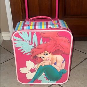 Little Mermaid Rolling Suitcase Carry On